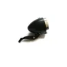 Lampa rowerowa Nexelo przód 3 LED retro na baterie, czarna