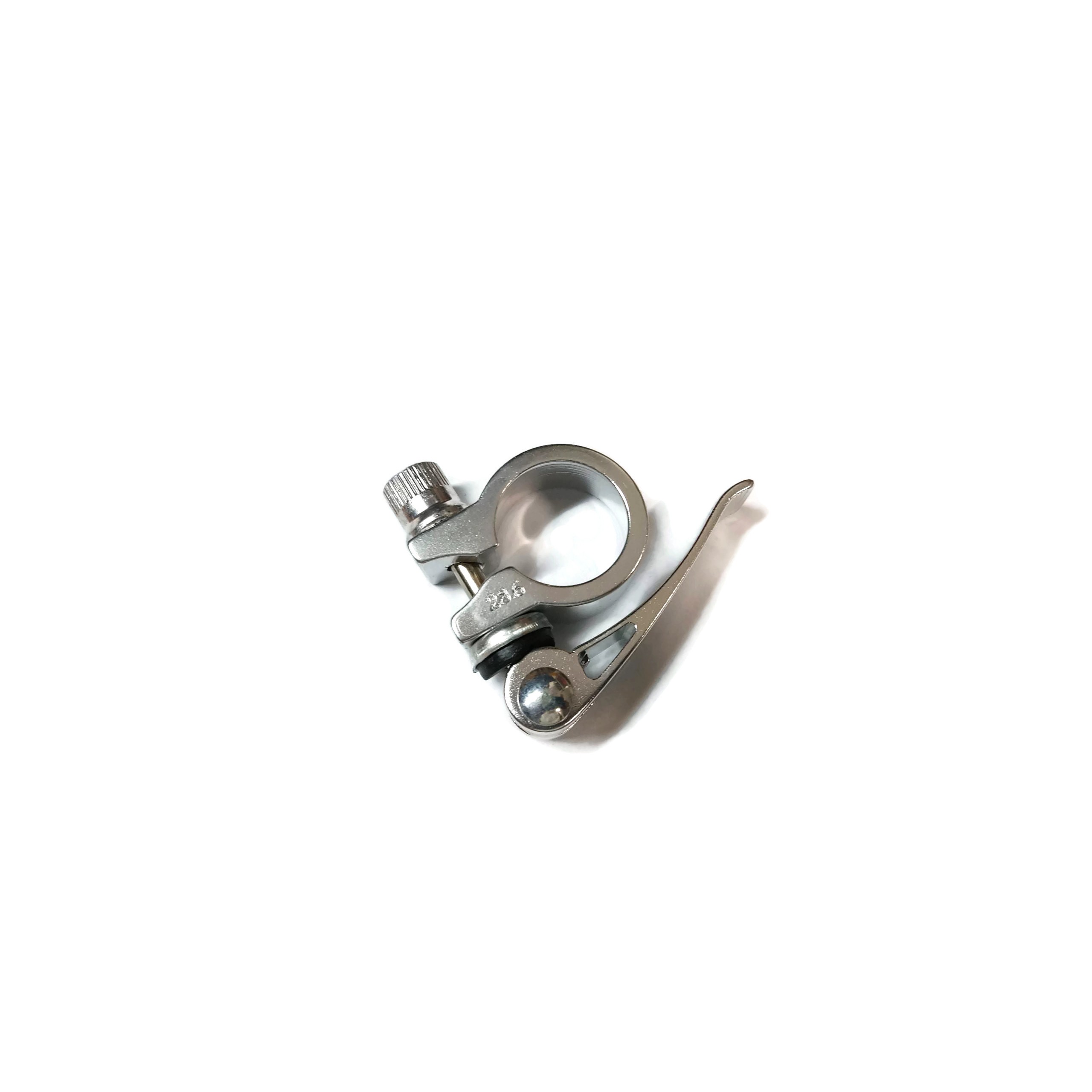 Obejma wspornika siodła 28,6mm+zamykacz Alu Obejma wspornika siodła 28,6mm+zamykacz Alu