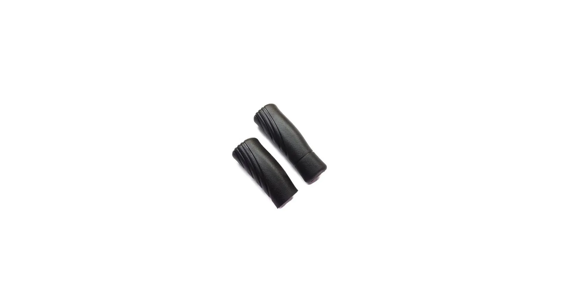 Chwyty kierownicy PVC czarne 90/120 mm