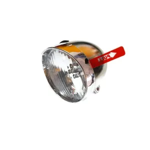 Lampa rowerowa przód 3 LED retro na baterie