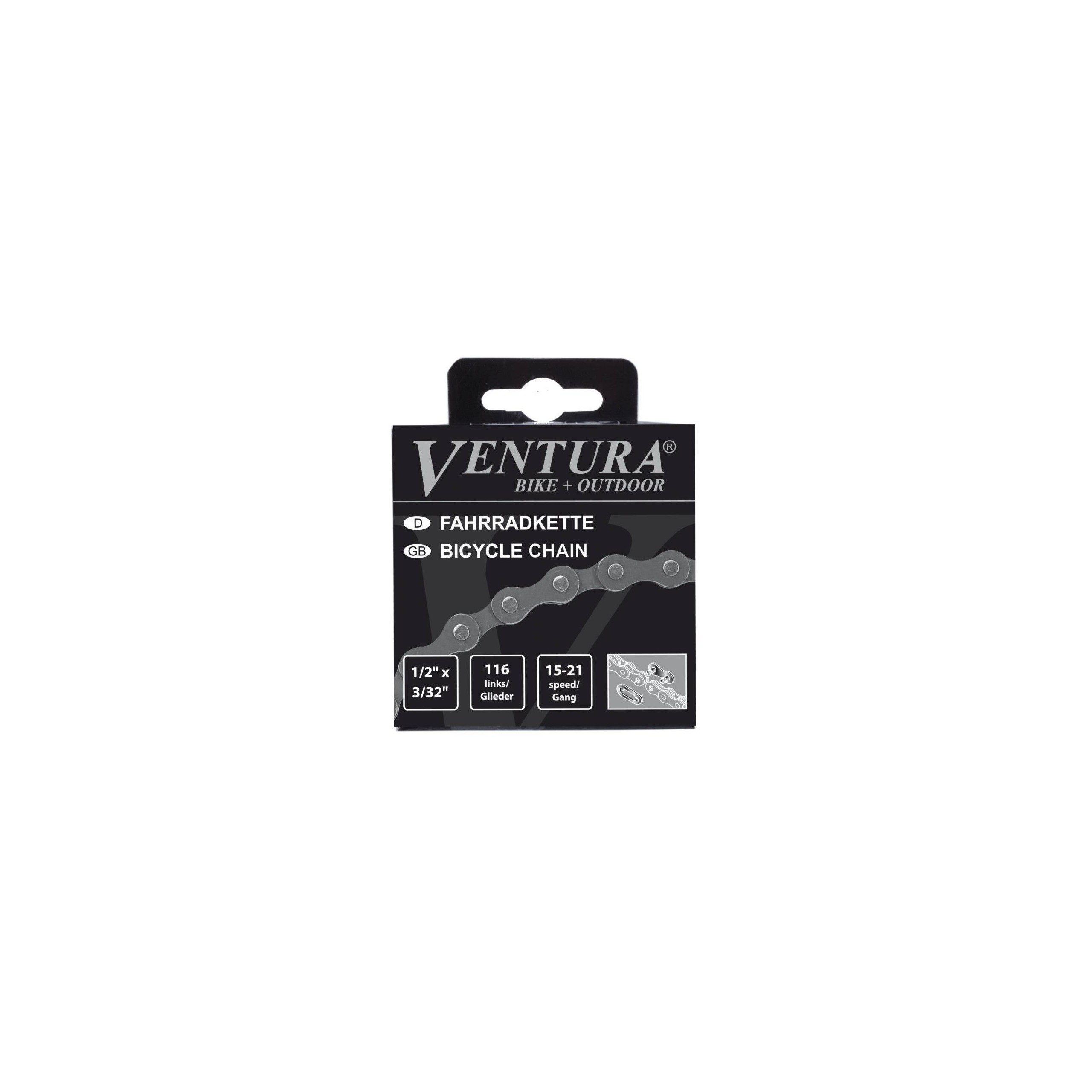 Łańcuch Ventura 116 ogniw 1/2'' x 3/32'' 15-21 speed Łańcuch Ventura 116 ogniw 1/2'' x 3/32'' 15-21 speed