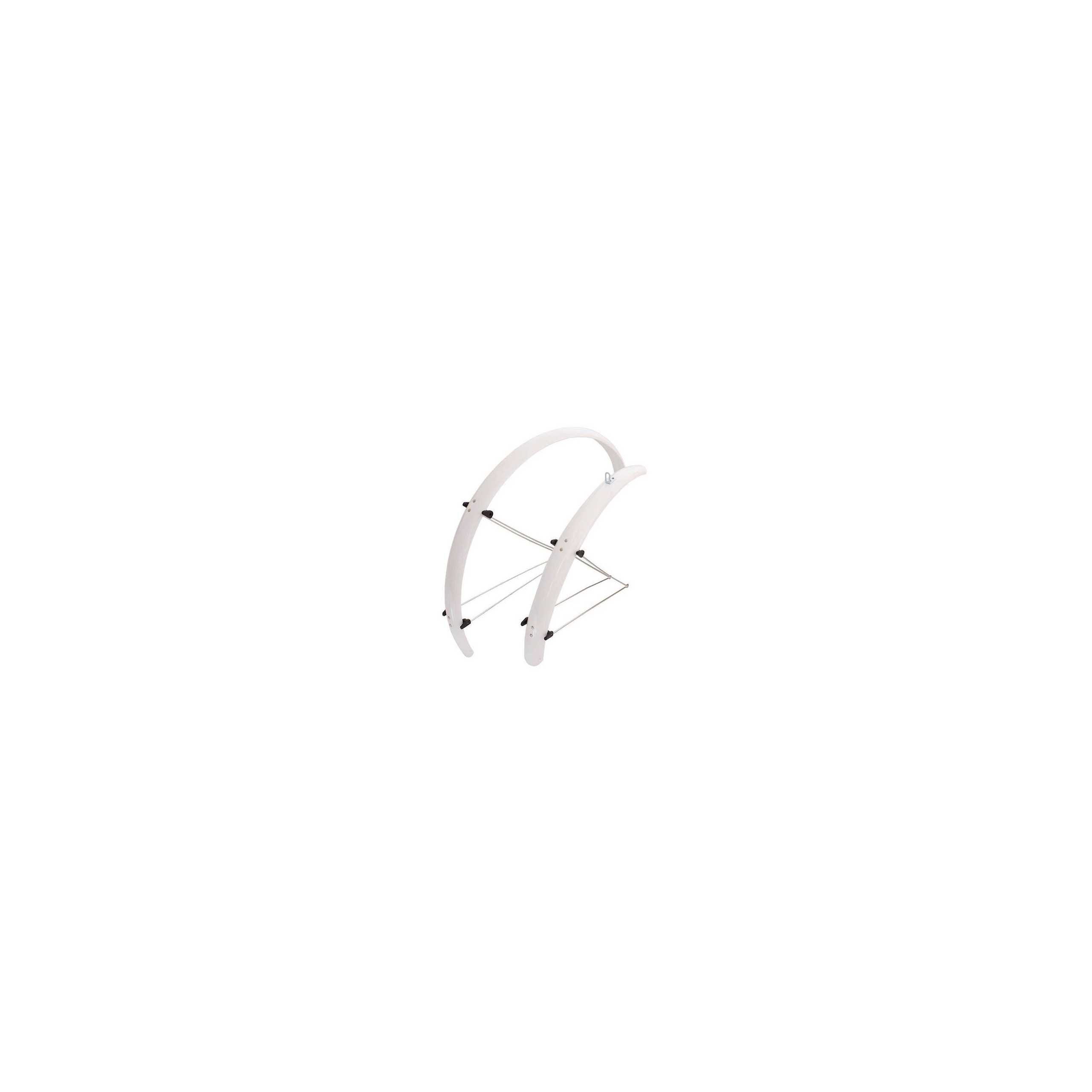 Błotniki Orion 26 x 53 mm białe, komplet Błotniki Orion 26 x 53 mm białe, komplet