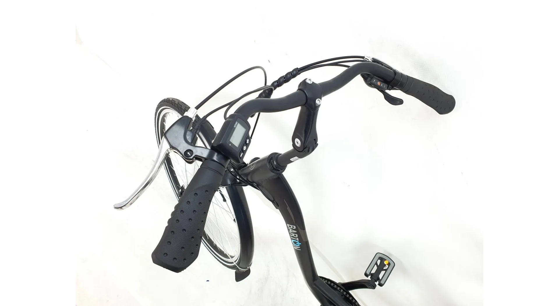 Barton Abel - rower elektryczny 14 Ah, 518 Wh czarny