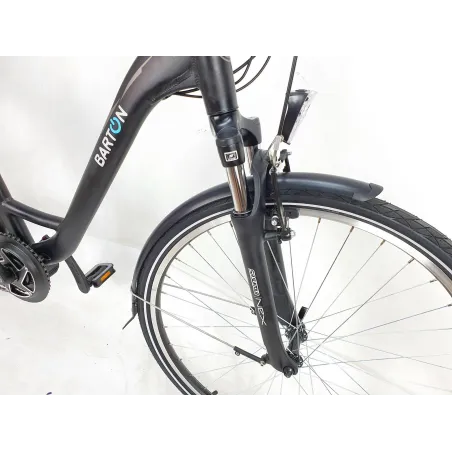 Barton Abel - rower elektryczny 14 Ah, 518 Wh czarny