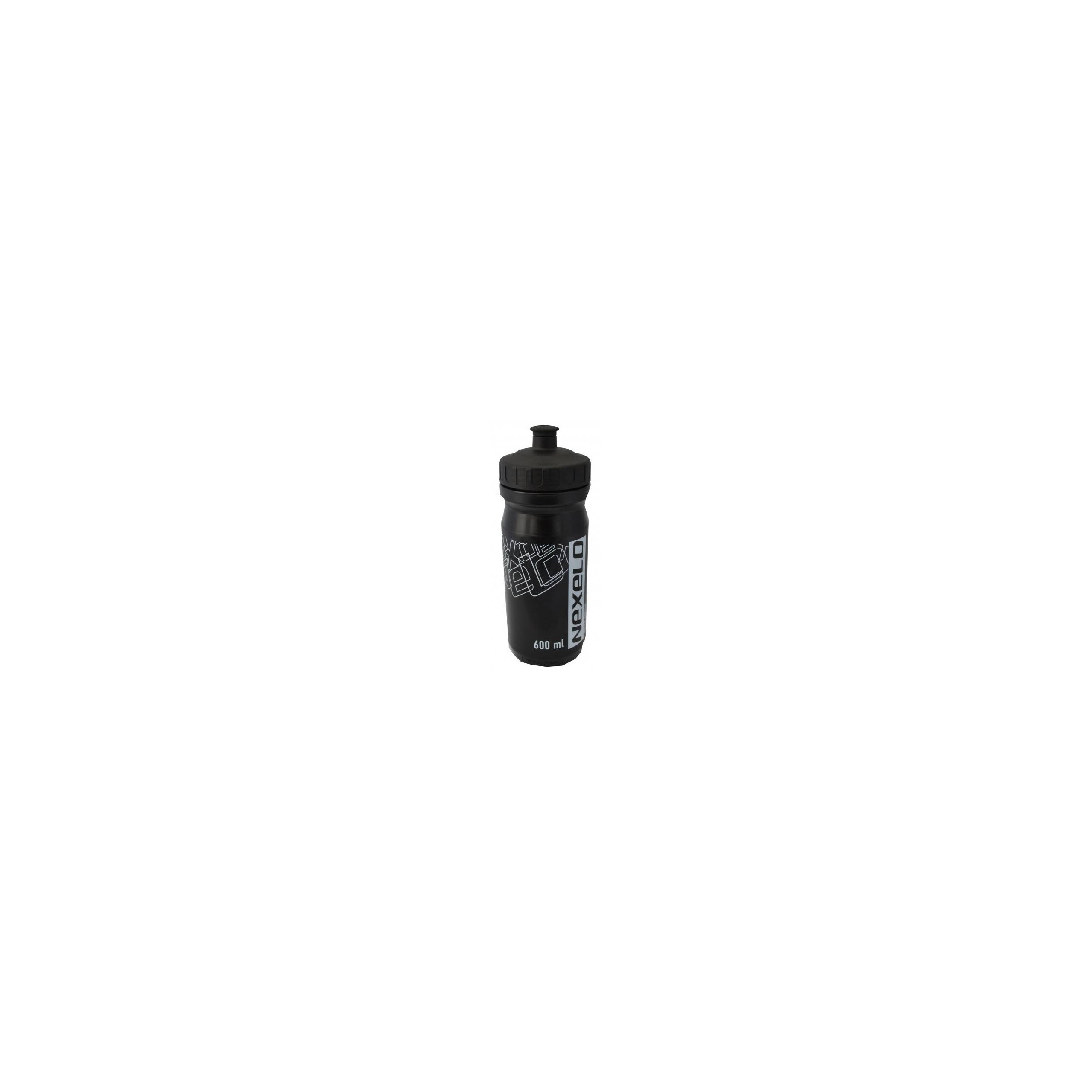 Bidon rowerowy Nexelo 600 ml czarny Bidon rowerowy Nexelo 600 ml czarny