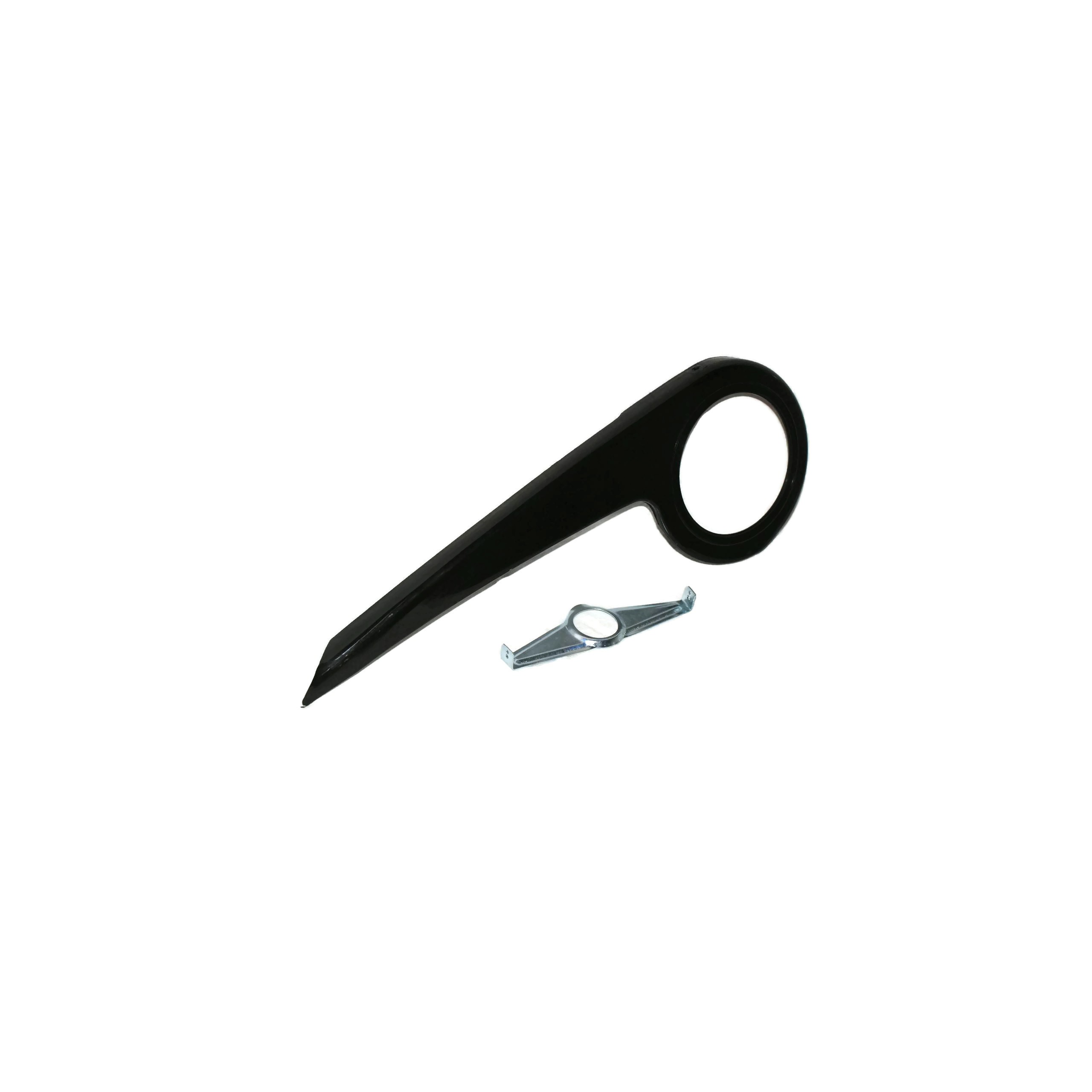 Osłona łańcucha 38T+uchwyt czarna A120