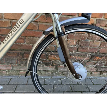 Gazelle Orange Plus Innergy 28'' rower holenderski, elektryczny, Nexus 7, GOLD