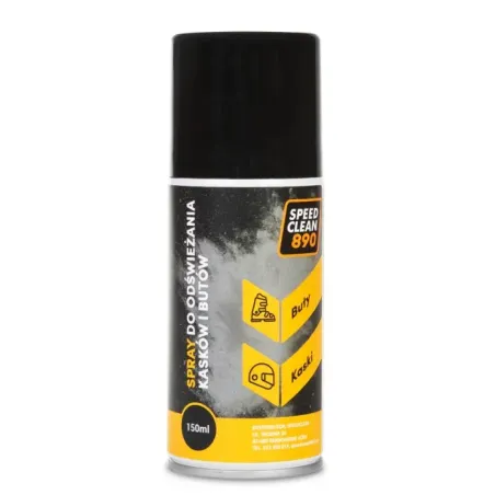 SPEED CLEAN 890 spray do odświeżania kasków i butów 150 ml