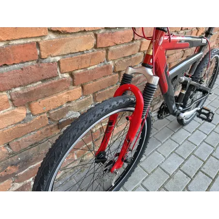 Raleigh Jago 26'' MTB, amortyzowana rama, 3x8 Alivio