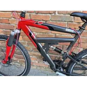 Raleigh Jago 26'' MTB, amortyzowana rama, 3x8 Alivio