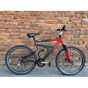 Raleigh Jago 26'' MTB, amortyzowana rama, 3x8 Alivio