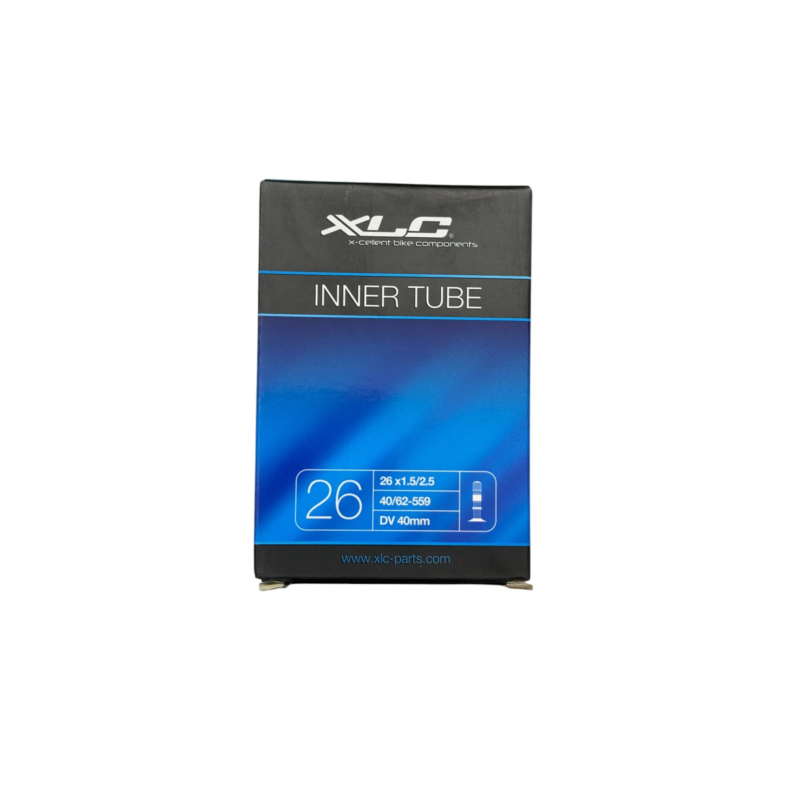 Dętka rowerowa XLC 26 x 1.5/2.5, 40/62-559, DV40mm