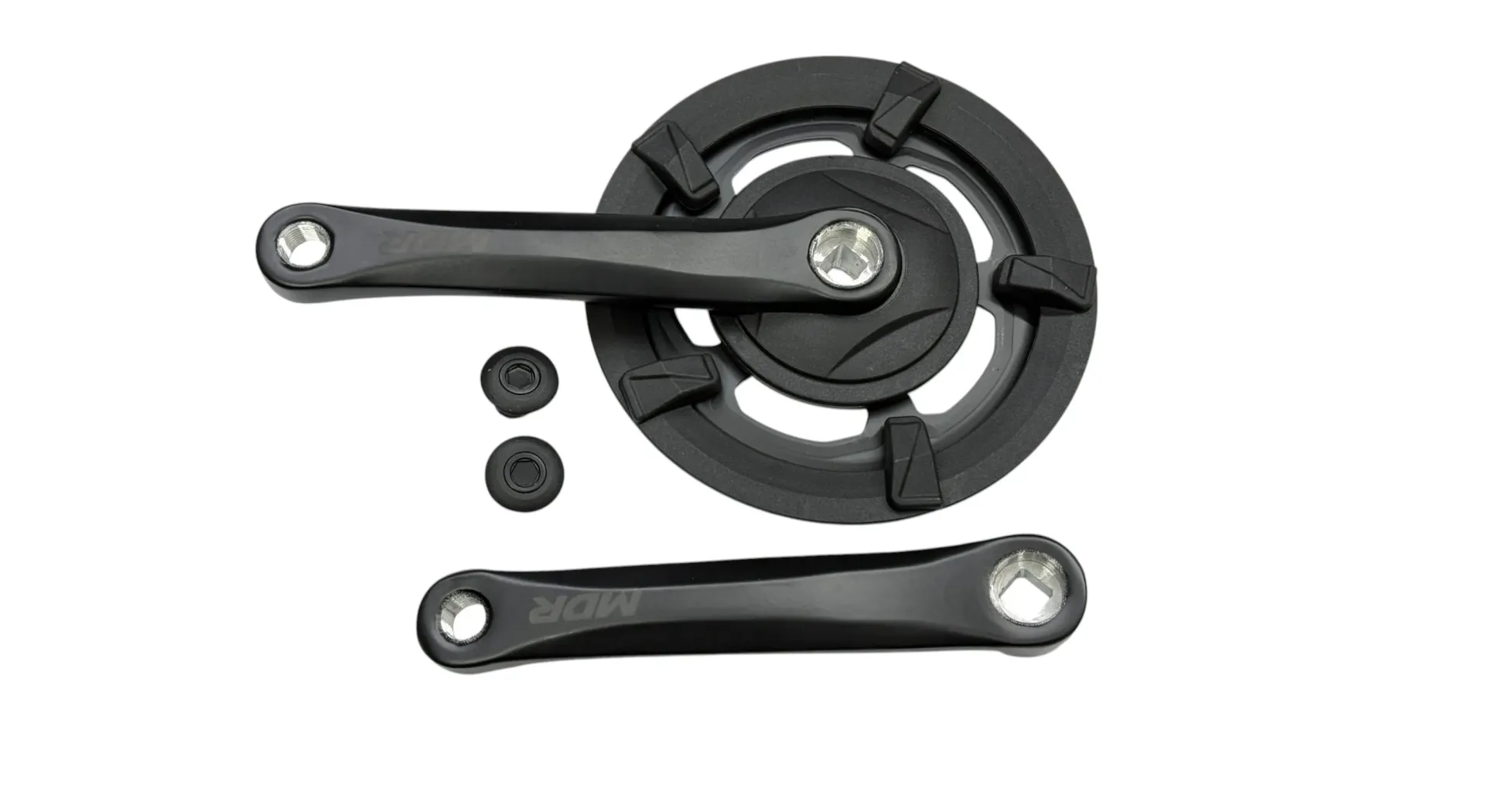 Mechanizm korbowy, korba jednorzędowa MDR 38T x 170 mm, aluminiowa + osłona