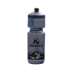 Bidon rowerowy NEXELO 750 ml, BPA Free, kolor szary transparentny