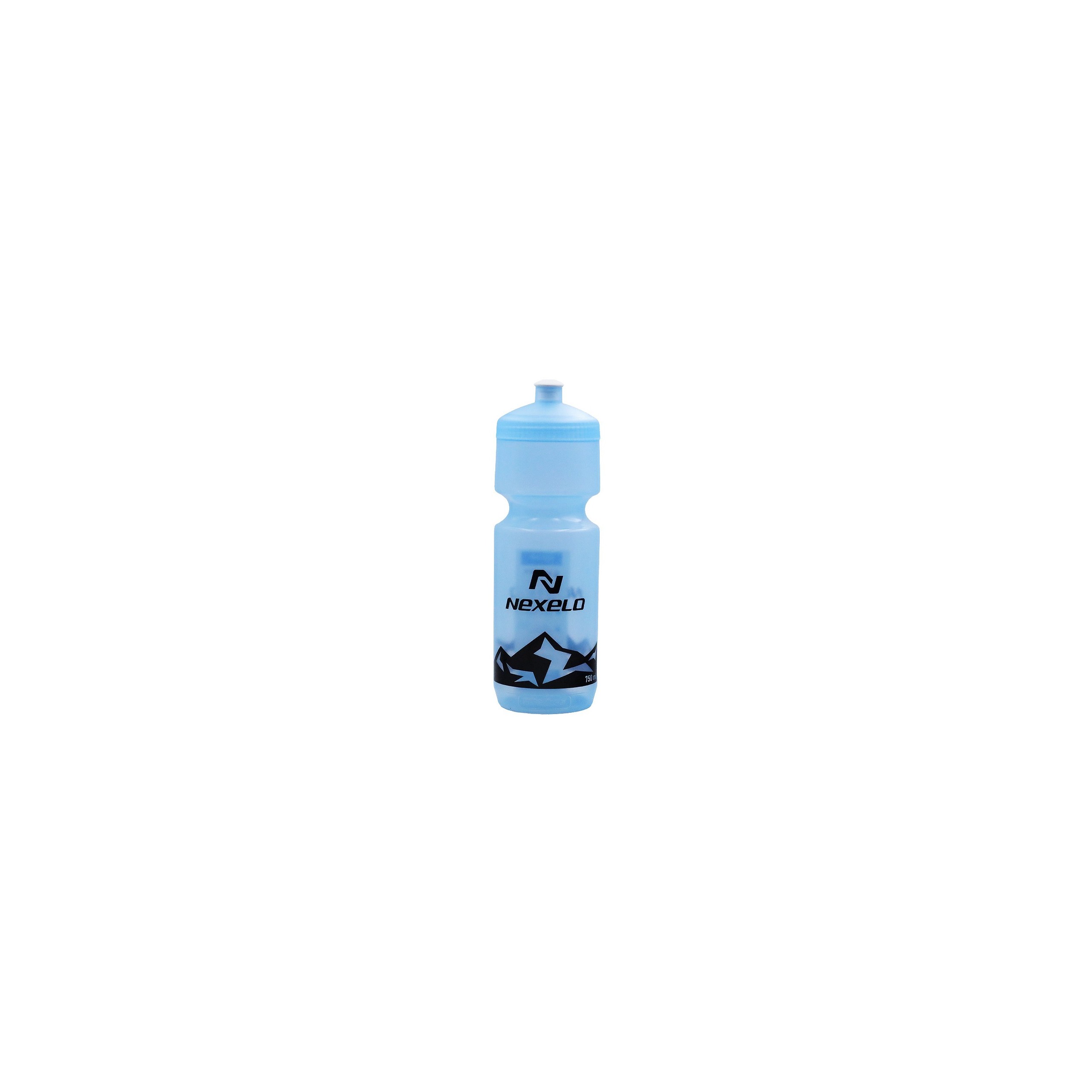 Bidon rowerowy NEXELO 750 ml, BPA Free, kolor błękitny transparentny Bidon rowerowy NEXELO 750 ml, BPA Free, kolor błękitny transparentny