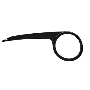 Osłona łańcucha do mechanizmu korbowego 42-44T + uchwyt, czarna