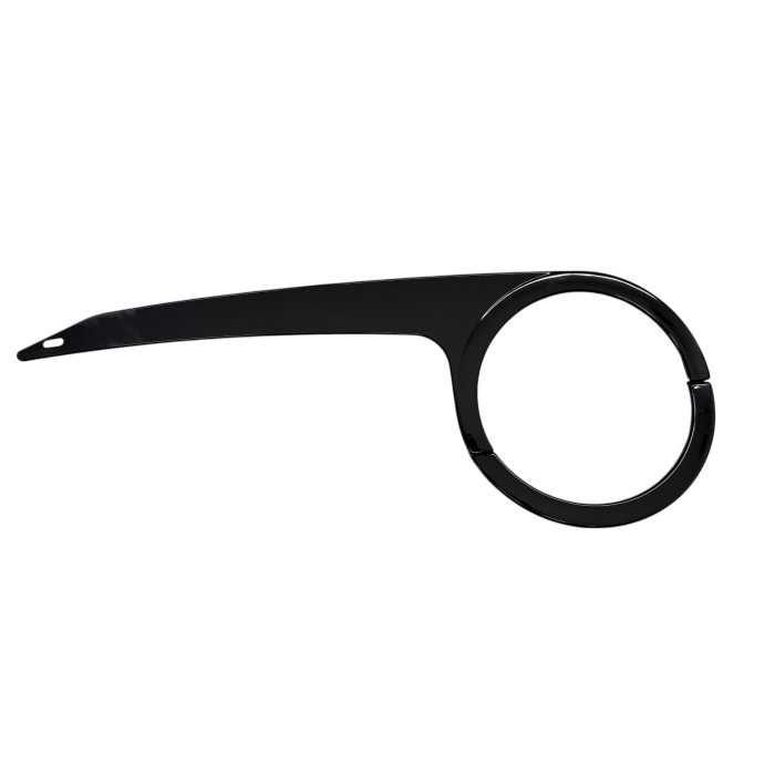 Osłona łańcucha do mechanizmu korbowego 42-44T + uchwyt, czarna