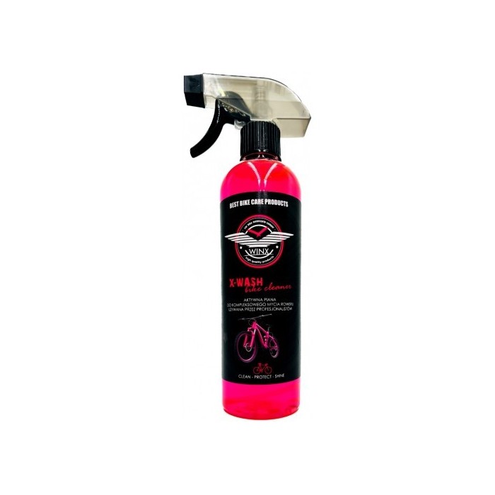 WINX X-WASH bike cleaner, środek do mycia roweru, aktywna piana 500 ml