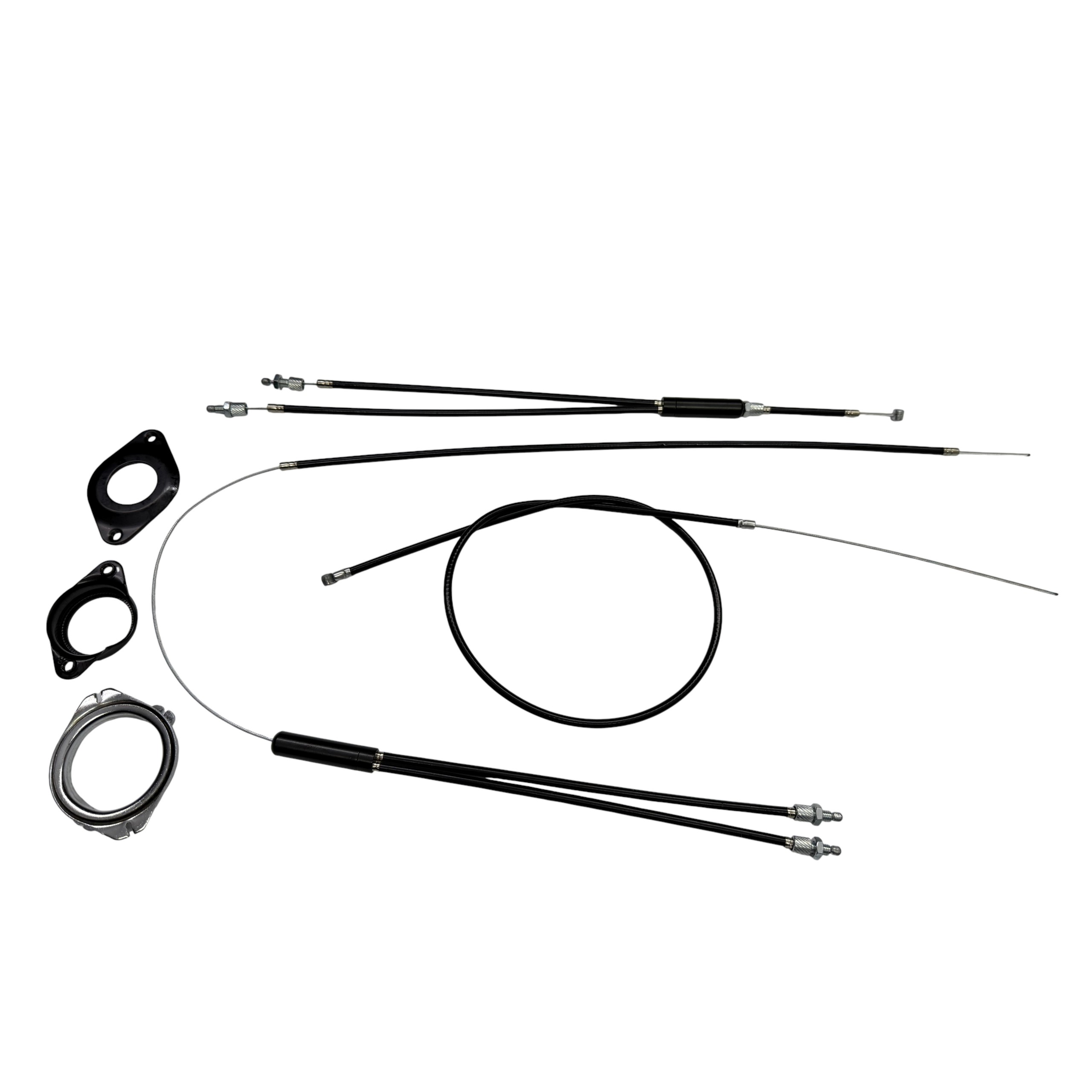 Kompletny zestaw linek i pancerzy hamulca do rotoru BMX // 1.1/8'' // 28,6 mm