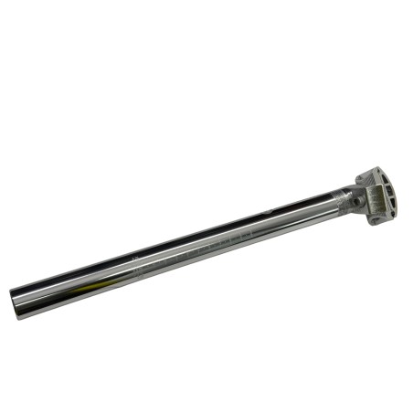 Wspornik siodełka, sztyca aluminiowa Majdller 27,2 mm x 350 mm, srebrny, jarzemko