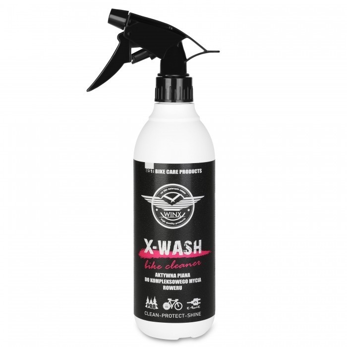 WINX X-WASH bike cleaner, środek do mycia roweru, aktywna piana 500 ml