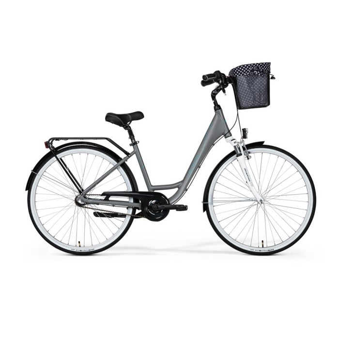 MERIDA CITYWAY 328 40 cm – wygodny rower miejski, Nexus 3, koszyk