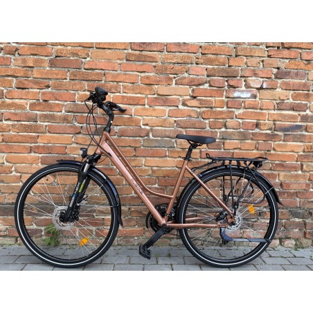 M-BIKE FREEWAY 9300 48 cm – damski rower trekkingowy, Alivio 3x9, hydraulika