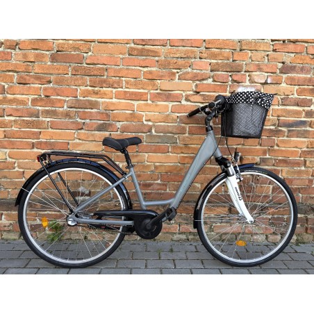 MERIDA CITYWAY 328 40 cm – wygodny rower miejski, Nexus 3, koszyk