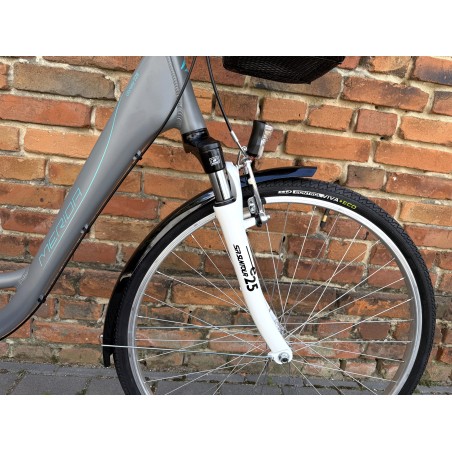 MERIDA CITYWAY 328 40 cm – wygodny rower miejski, Nexus 3, koszyk