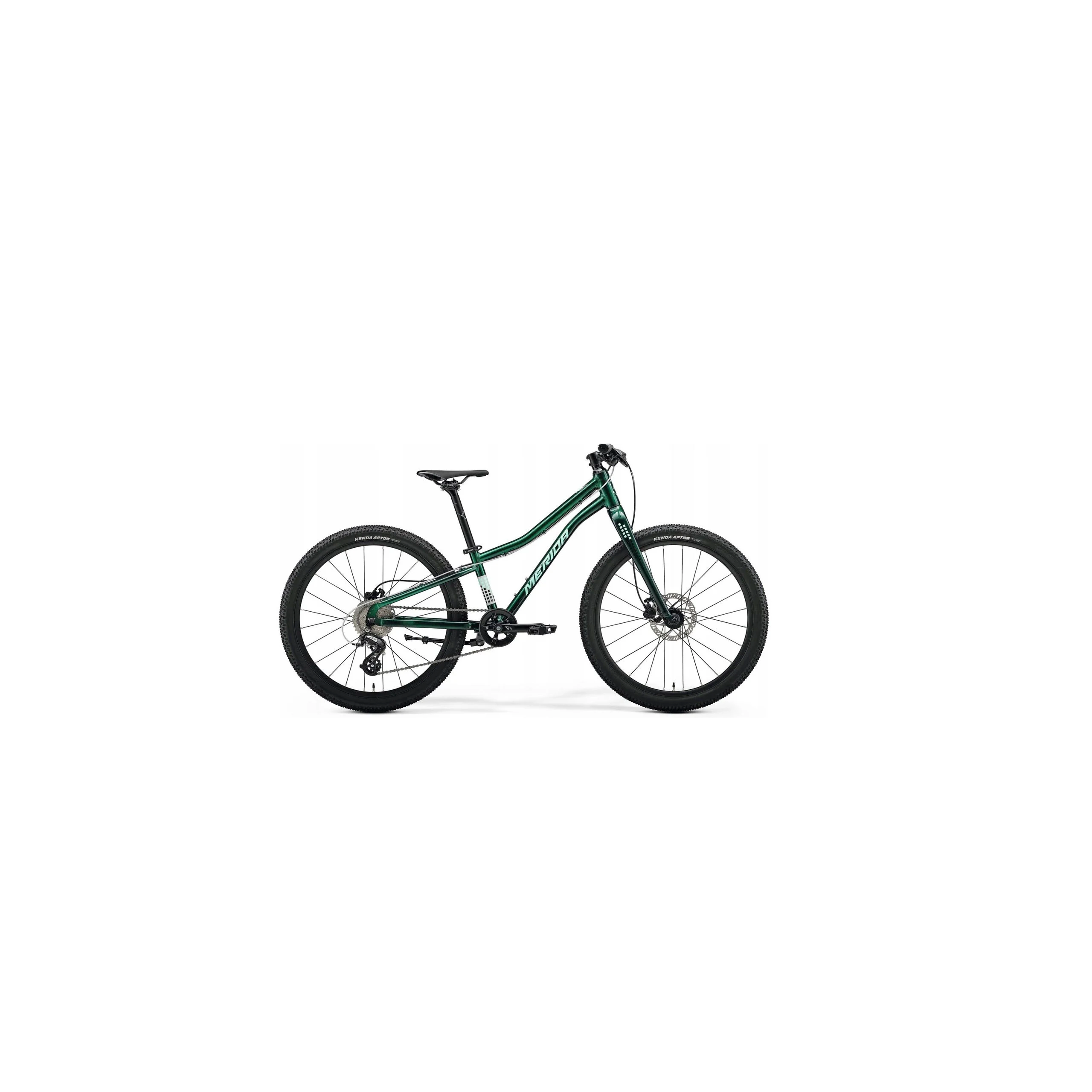 Rower MERIDA MATTS J.24 Evergreen – lekki rower junior 24”, hydraulika, Shimano 8 speed