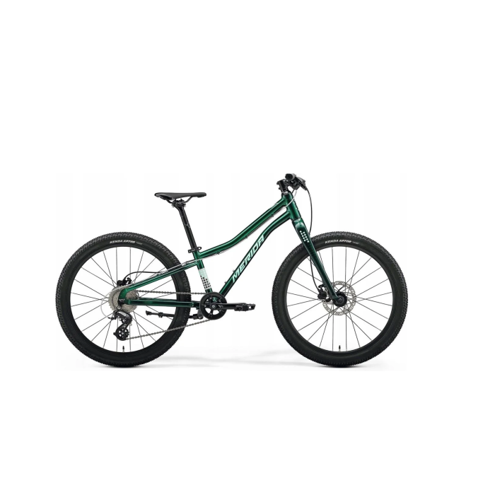 Rower MERIDA MATTS J.24 Evergreen – lekki rower junior 24”, hydraulika, Shimano 8 speed