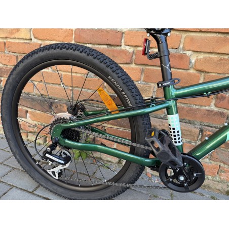 Rower MERIDA MATTS J.24 Evergreen – lekki rower junior 24”, hydraulika, Shimano 8 speed