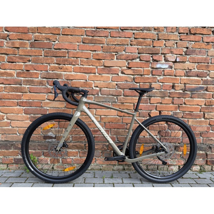 Merida SILEX 400 Oak/Bork rozmiar S – gravel Shimano GRX 2x10, karbonowy widelec