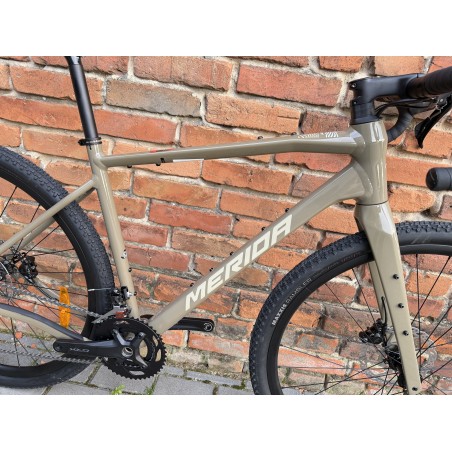 Merida SILEX 400 Oak/Bork rozmiar S – gravel Shimano GRX 2x10, karbonowy widelec