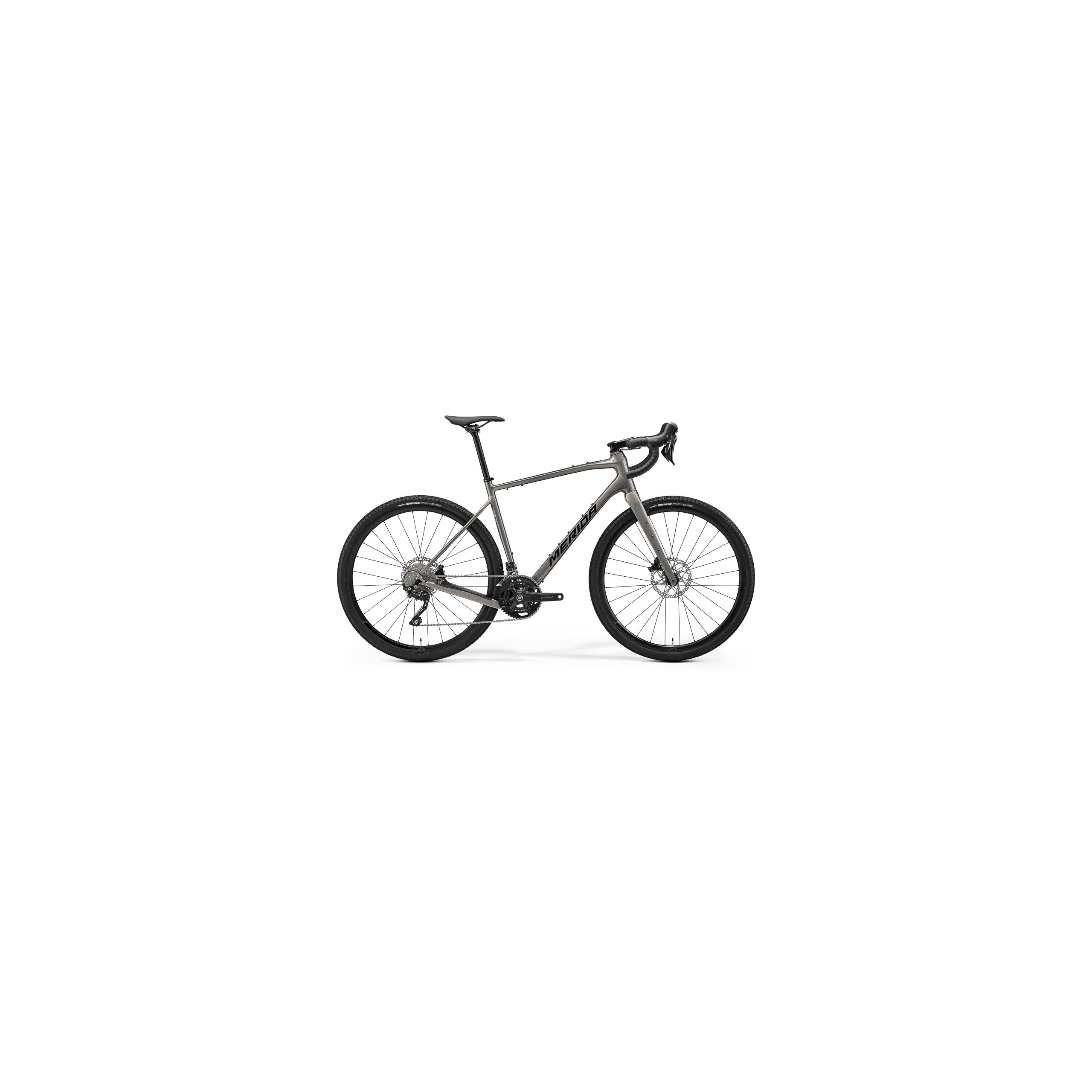 Merida SILEX 400 Warm Slate Grey rozmiar M – gravel Shimano GRX 2x10, karbonowy widelec