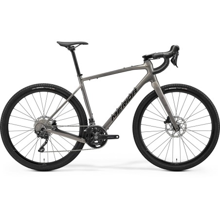 Merida SILEX 400 Warm Slate Grey rozmiar M – gravel Shimano GRX 2x10, karbonowy widelec