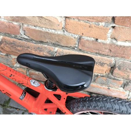 M-BIKE QKI 16'' Neon Orange– aluminiowy lekki rower dziecięcy, kółka boczne