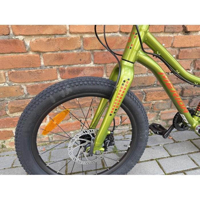 MERIDA MATTS J.20+FALL GREEN – rower dziecięcy, hydrauliczne hamulce, Altus 1x7