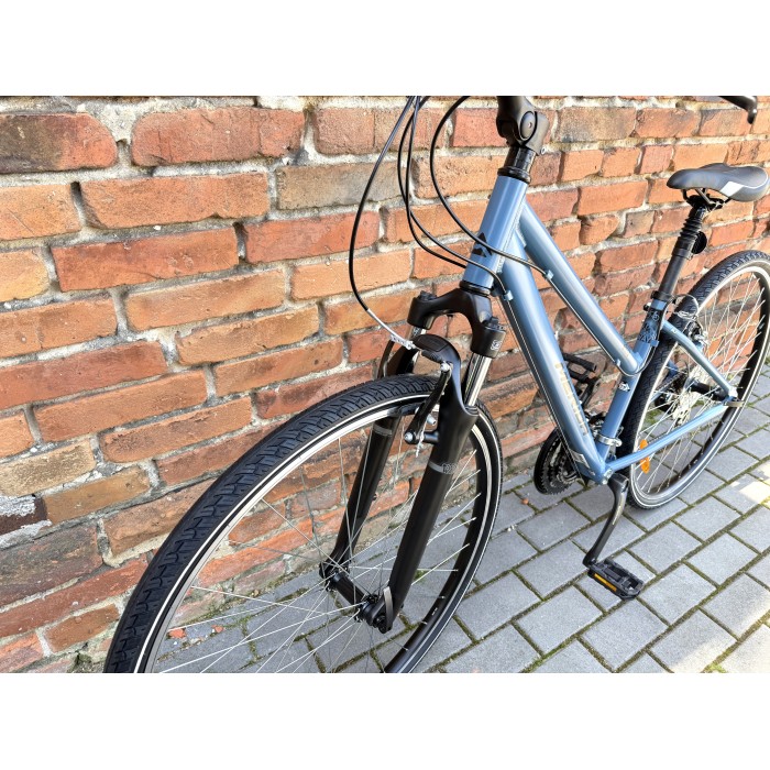 MERIDA CROSSWAY 10-V SE XS – rower crossowy 28”, Shimano 3x7, amortyzator SR Suntour
