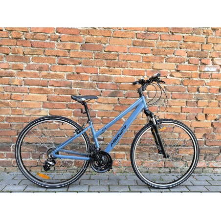 MERIDA CROSSWAY 10-V SE XS – rower crossowy 28”, Shimano 3x7, amortyzator SR Suntour