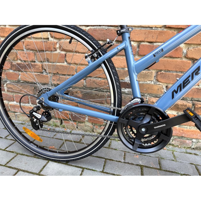 MERIDA CROSSWAY 10-V SE XS – rower crossowy 28”, Shimano 3x7, amortyzator SR Suntour