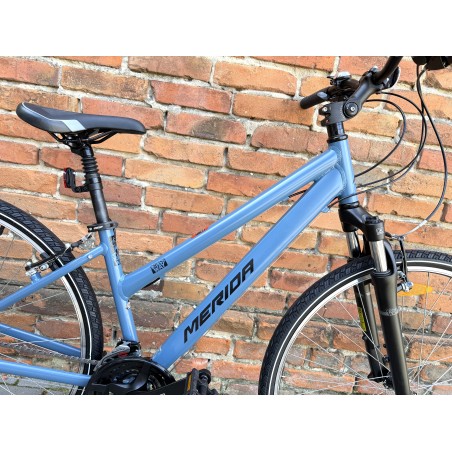 MERIDA CROSSWAY 10-V SE XS – rower crossowy 28”, Shimano 3x7, amortyzator SR Suntour