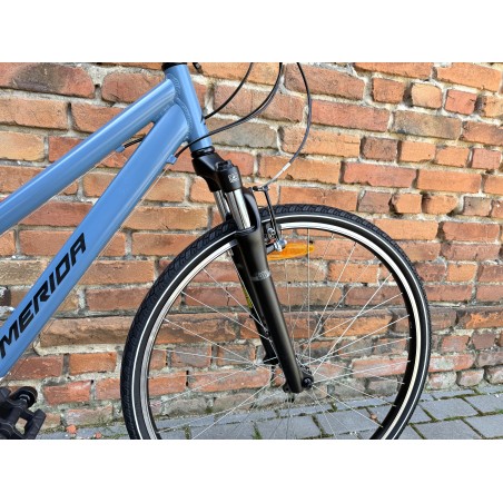 MERIDA CROSSWAY 10-V SE XS – rower crossowy 28”, Shimano 3x7, amortyzator SR Suntour