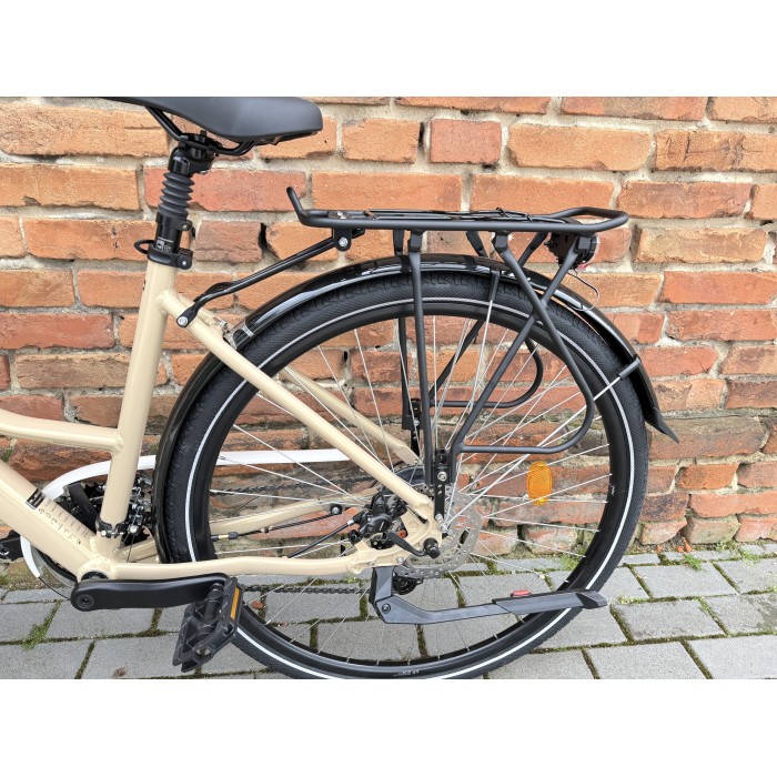 M-BIKE FREEWAY 9300 45 cm – damski rower trekkingowy, Alivio 3x9, hydraulika, szampański
