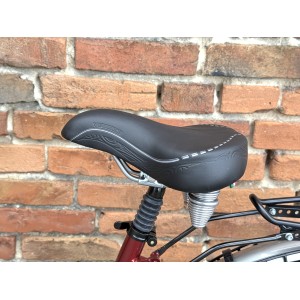 MAJDLLER MADERA 8.3 28" – rower miejski Nexus 3, amortyzator, dynamo, czerwony połysk