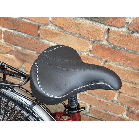 MAJDLLER MADERA 8.3 28" – rower miejski Nexus 3, amortyzator, dynamo, czerwony połysk