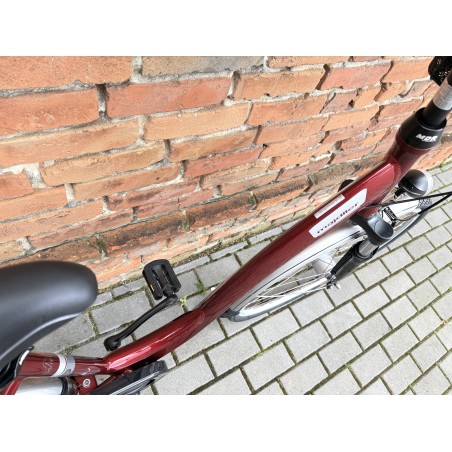 MAJDLLER MADERA 8.3 28" – rower miejski Nexus 3, amortyzator, dynamo, czerwony połysk