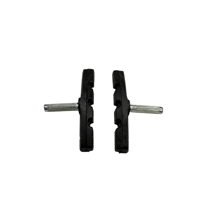 Klocki hamulcowe Cantilever i V-brake BEZ GWINTU 70 mm, symetryczne