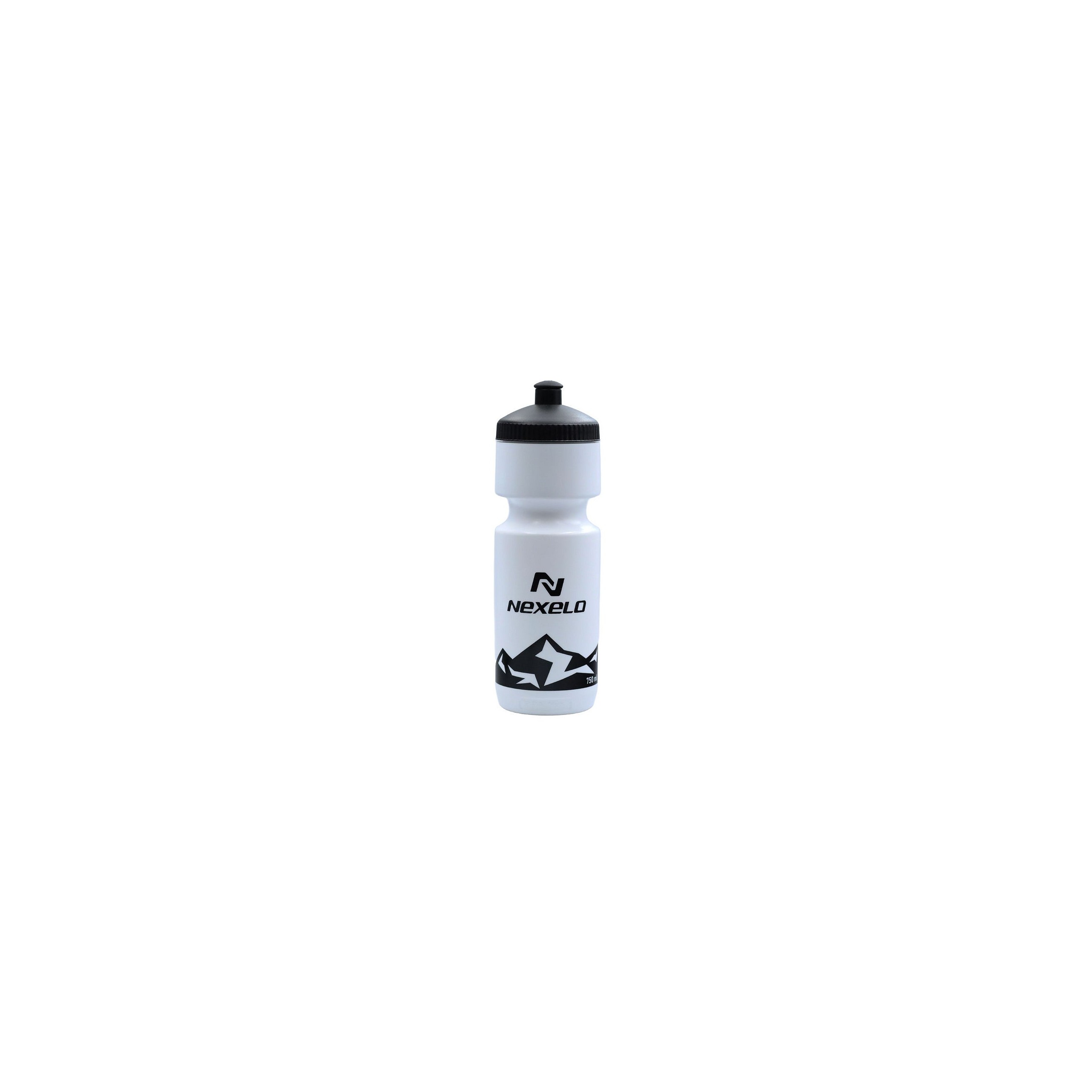 Bidon rowerowy Nexelo 750 ml, biały