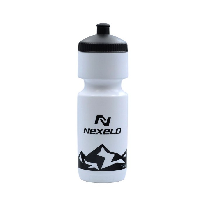 Bidon rowerowy Nexelo 750 ml, biały